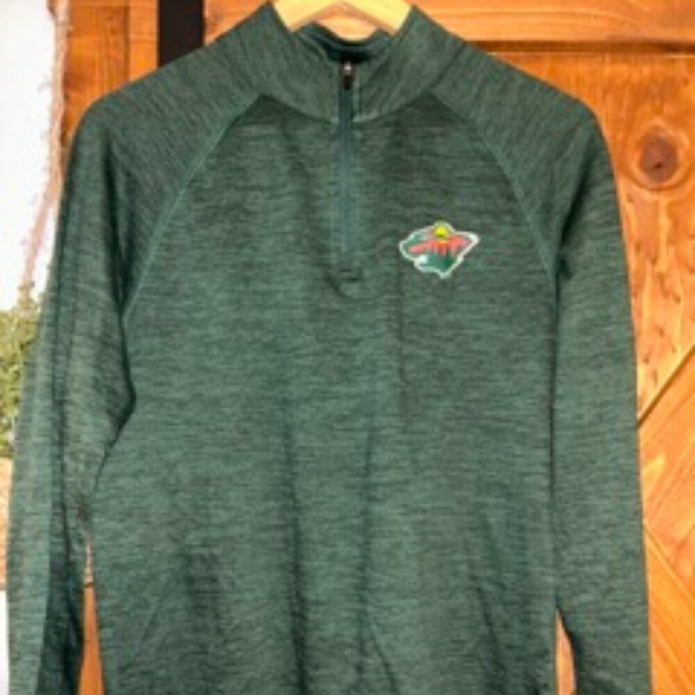 NHL Minnesota Wild quarter zip